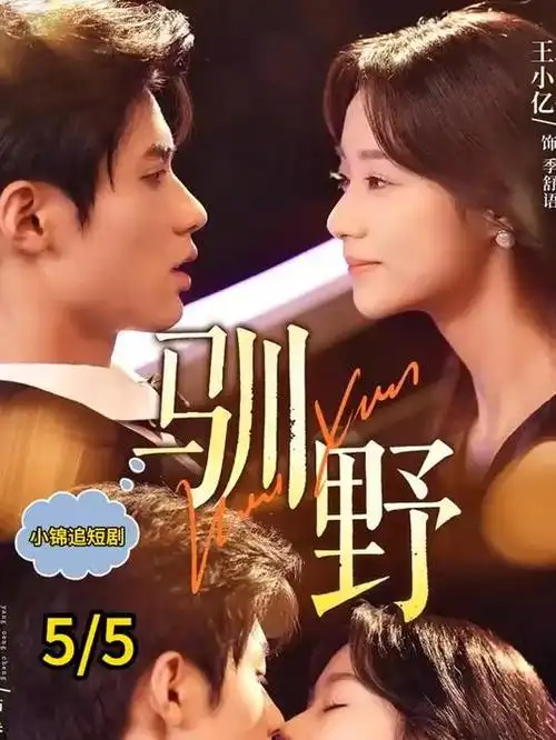 范思影视档案校对记录配图，夜间海报墙局部